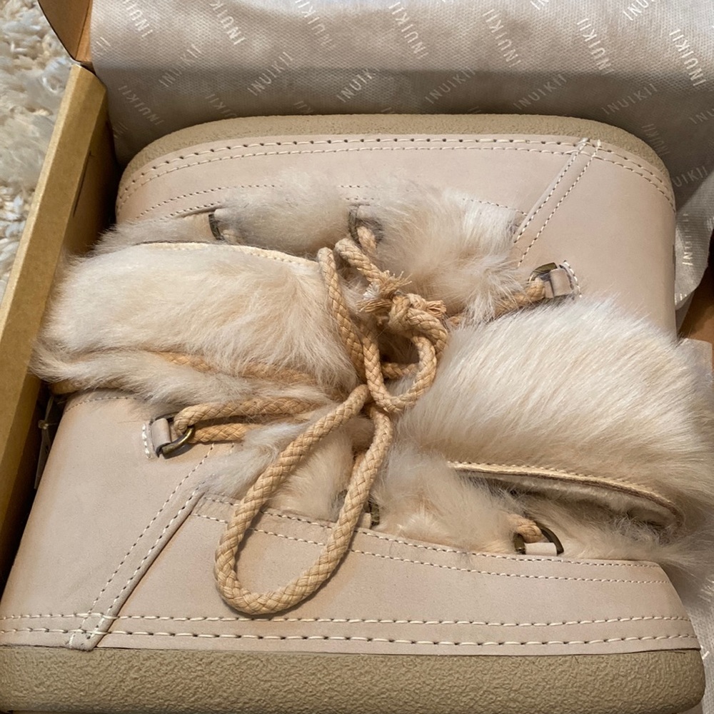 NWT INUIKII TOSKANA BEIGE BOOT